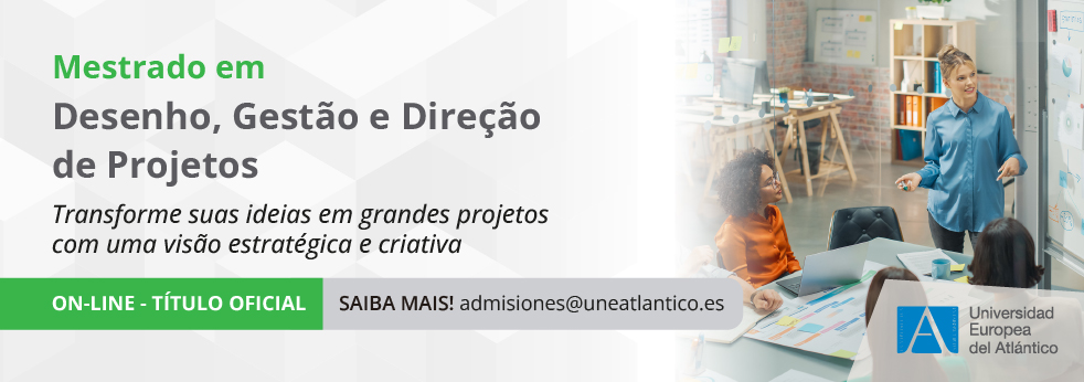 Mestrado em Desenho, Gestão e Direção de Projetos