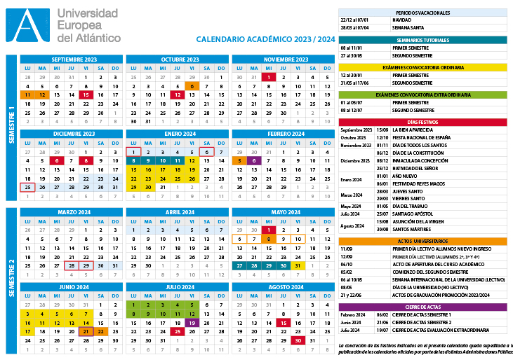 Calendario 2022/2023