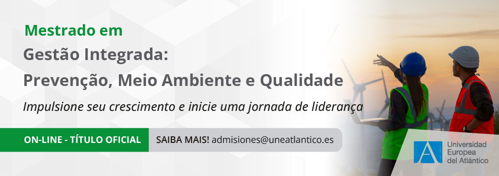 Mestrado em Gestão Integrada: Prevenção, Qualidade e Ambiente